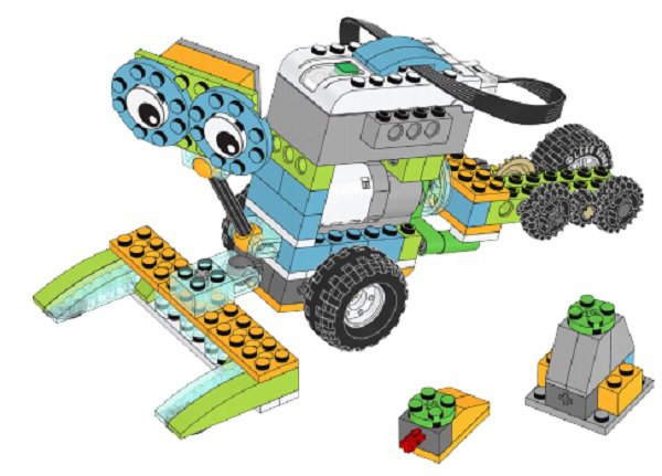 robot thám hiểm mặt trăng lego wedo