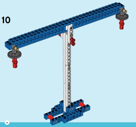 Cân thăng bằng Lego 9686